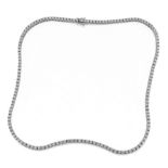 COLLIER EN OR ET DIAMANTS