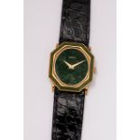 MONTRE-BRACELET PIAGET EN OR ET JADE RÈF 9341,