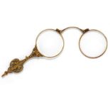 LORGNETTE EN OR