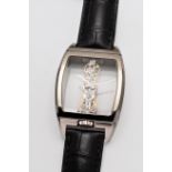 MONTRE BRACELET CORUM GOLDEN BRIDGE EN OR BLANC