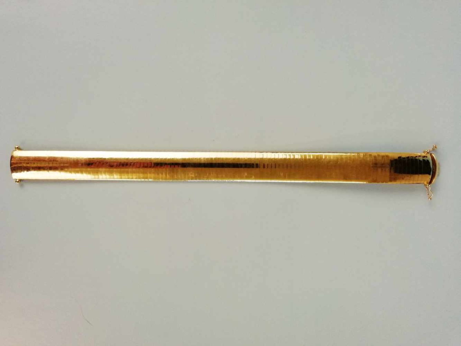 Armband Gold 585 Länge 20 cm, Steckschließe Sicherheitsverschluss, 45,6g;