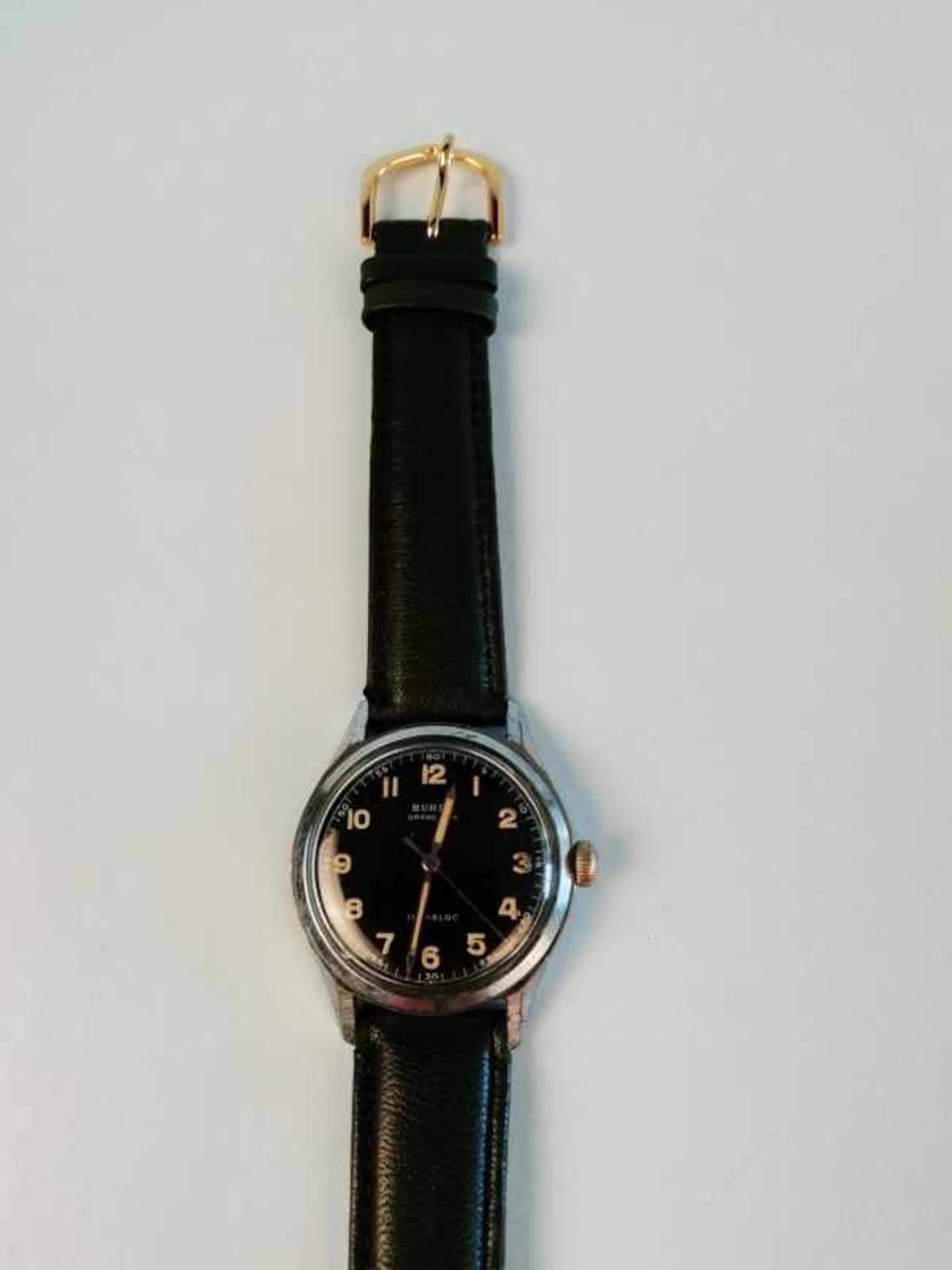 Armbanduhr "Buren"Metall, vintage, Ankerwerk, 30,7g, Werkservice wird empfohlen, keine Garantie