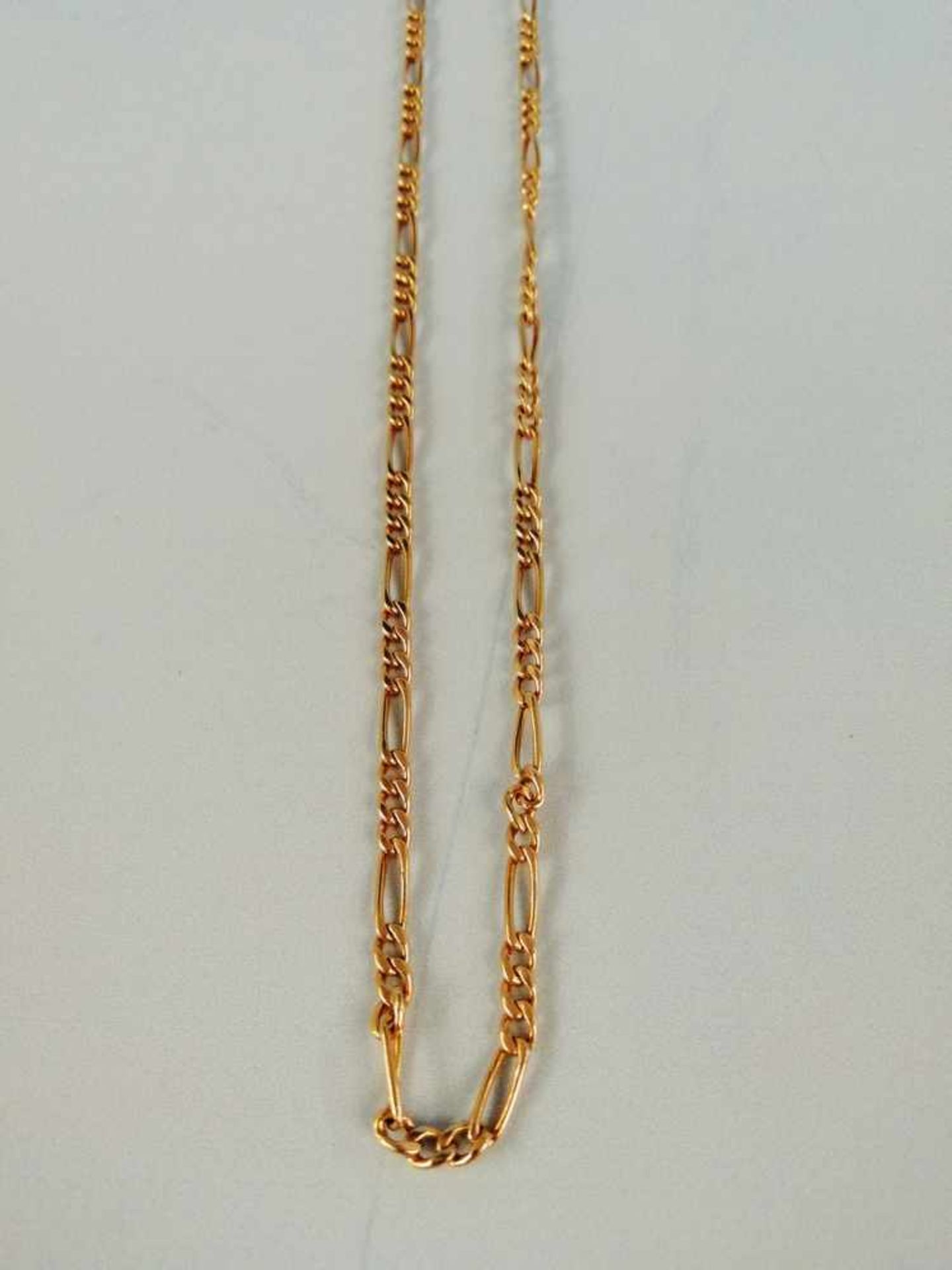 Figaro-HalsketteGold 585, Länge 55cm, 5g;