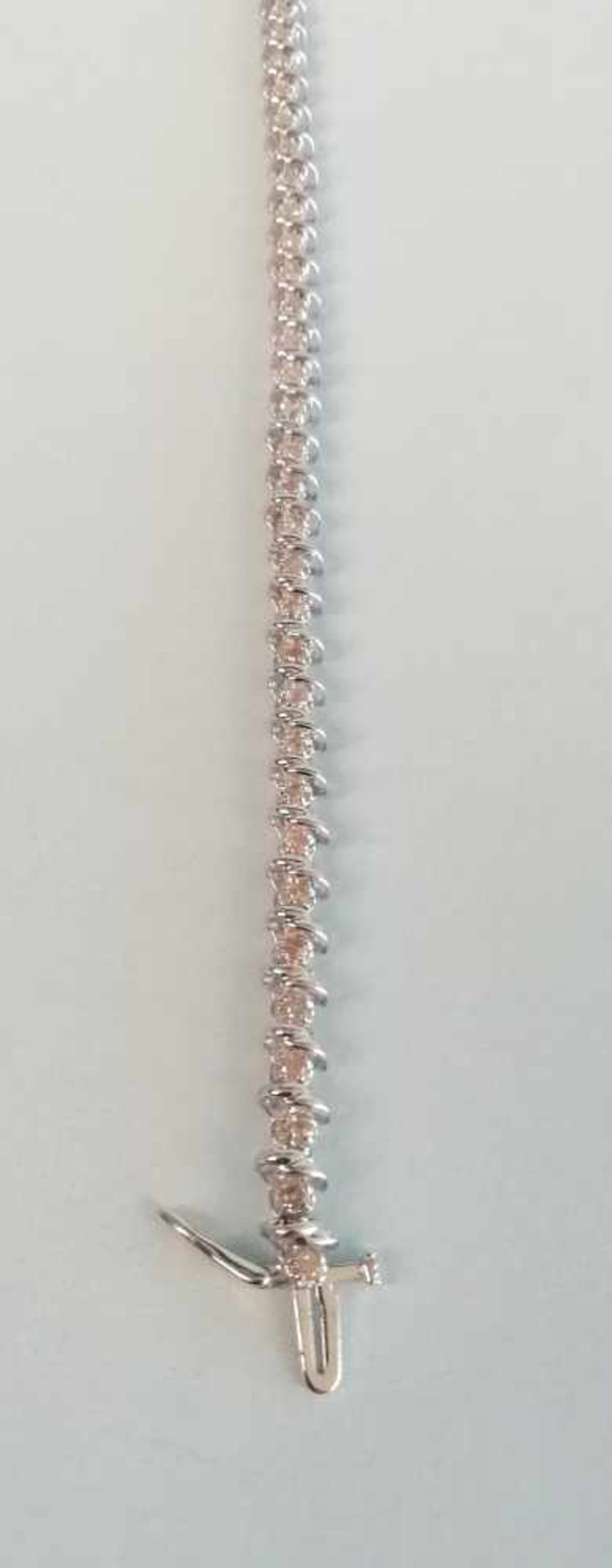 Diamant-ArmbandWeißgold 585, mit Diamanten zus.ca.0,25ct, Länge 19cm, 7,6g;