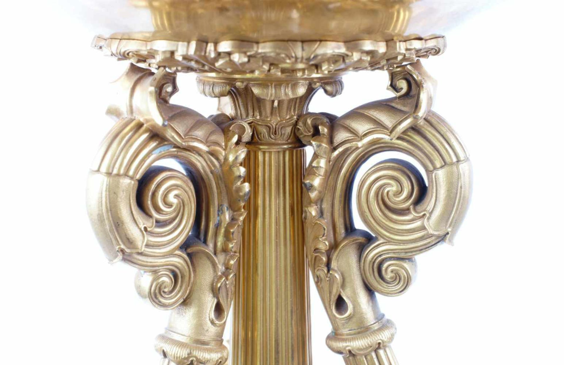 Gilded centerpiece. Early XIX century. France. Bronze, casting, engraving, mount, gilding. - Bild 5 aus 13