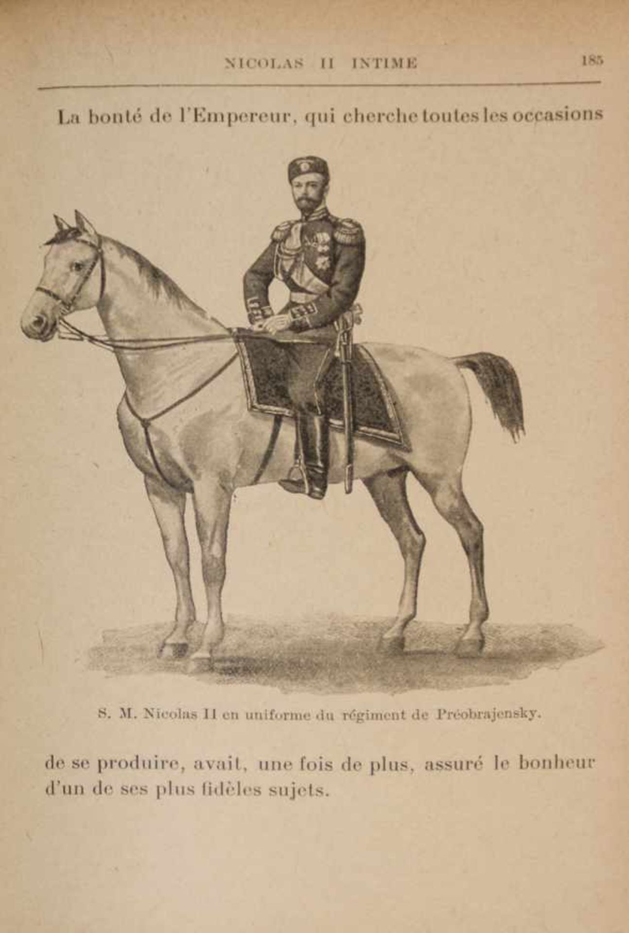 Leudet, M. Nicolas II Intime / Maurice Leudet. - Paris: F. Juven, [1898]. - [2], IV, 252, [2] pp.; - Bild 3 aus 4