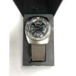A GENTS BOXED 'AMOUDAR' WATCH