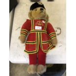 A 'MERRYTHOUGHT' SOFT TOY 'E.R' TEDDY BEAR MODEL