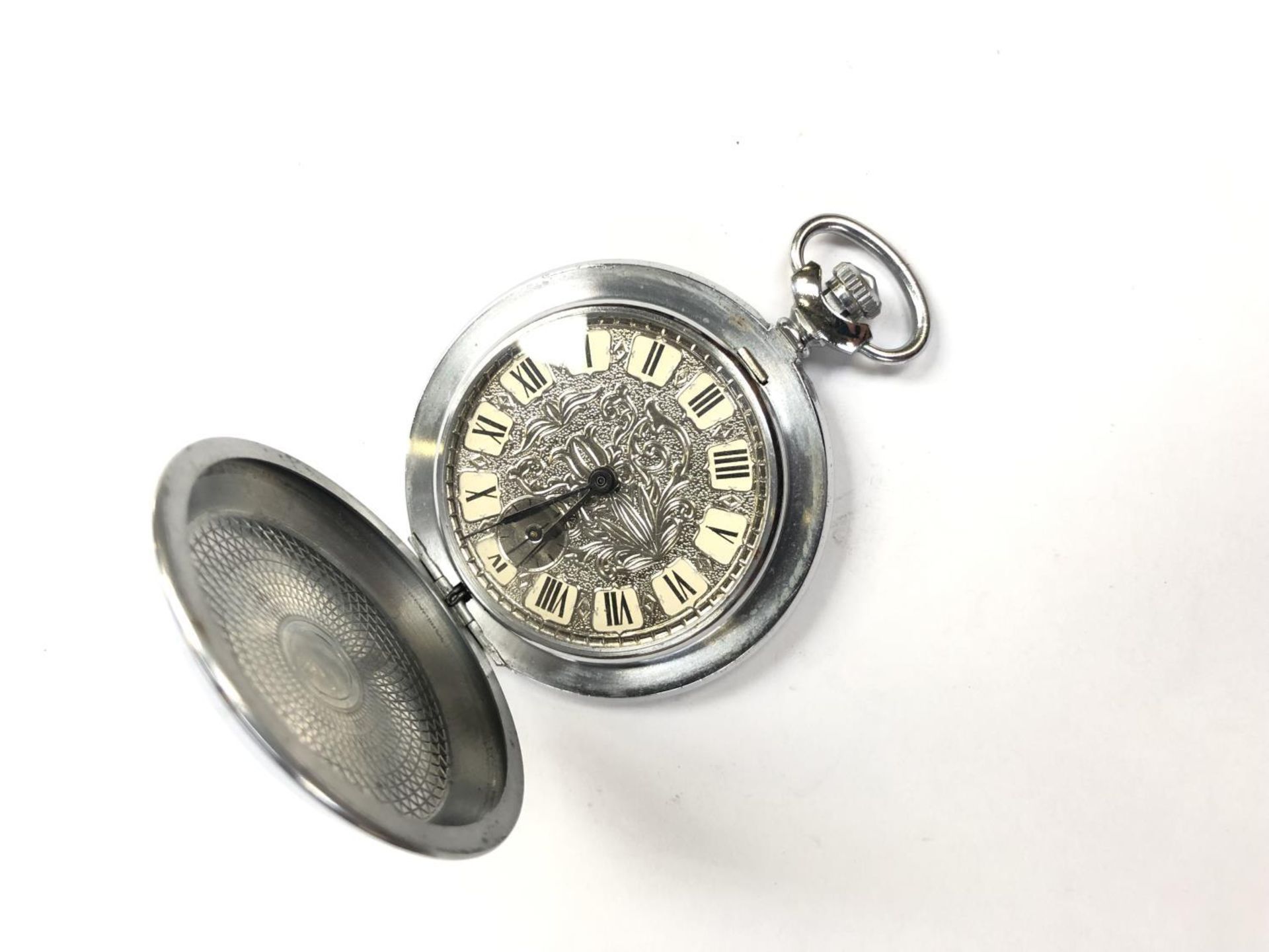 A MODERN RUSSIAN FULL HUNTER POCKET WATCH - Image 3 of 4