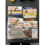 A MIXED GROUP OF VINTAGE CIGARETTE CARD ALBUMS