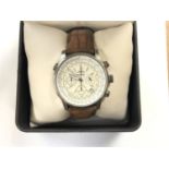 A GENTS 'ROTARY' CHRONOGRAPH WATCH