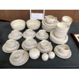 A LARGE 'HORNSEA' POTTERY DINNER SERVICE (QTY)