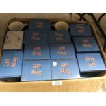 A BOX OF NEW 'GIFT MUGS'