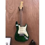 A 'CANGLEWOOD' GUITAR CO FENDER STYLE CHILD'S ELECTRIC GUITAR