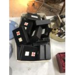 A BOX OF ASSORTED 'ENGLAND' CUFF LINKS