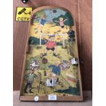 A VINTAGE 1940/1950'S BAGATELLE BOARD GAME