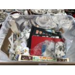 A BOX OF ASSORTED STAMPS (QTY)