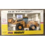 A BOXED 'JOAL' COMPACT JCB 435 LOADER METAL DIE CAST MODEL