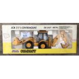 A BOXED 'JOAL' COMPACT JCB 2175 CENTREMOUNT METAL DIE CAST MODEL