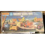 A BOXED VINTAGE 'MATCHBOX' RAILWAY GOODS YARD PLAY SET