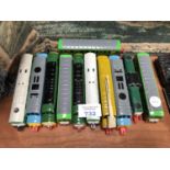 ELEVEN ERTL ' THOMAS THE TANK ENGINE ' TRAIN MODELS