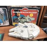 A VINTAGE BOXED STAR WARS 'MILLENNIUM FALCON' MODEL