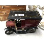 A TIN PLATE MODEL VAN