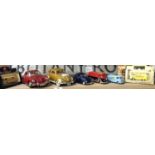 EIGHT ASSORTED DIE CAST ITEMS TO INCLUDE BOXED EXAMPLES