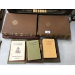 A MIXED GROUP OF VINTAGE BOOKS TO INCLUDE VOLUMES OF THE 'WAR IN PICTURES' ETC