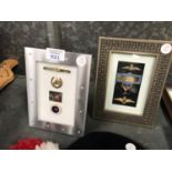 TWO FRAMED ITEMS - RAF AND BRITISH HORSE SOCIETY