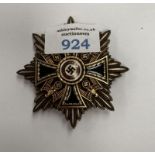 A GERMAN 'BLOOD ORDER' CIRCULAR BADGE