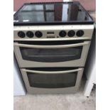 A STOVES DOUBLE OVEN AND GRILL WITH CREAMIC HOB IN WORKING ORDER