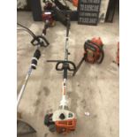 A STIHL PETROL STRIMMER IN WORKING ORDER