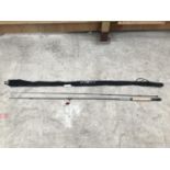 AN AS NEW RED WOLF RW 2.85 METRE FLY ROD AND ROD BAG