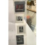 A SET OF FOUR PHOTOGRAPHIC SLIDES TO INCLUDE 'J.F.K'