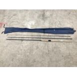 AN AS NEW HARRISON ADVANCED RODS GTI 13 FT MATCH ROD AND ROD BAG