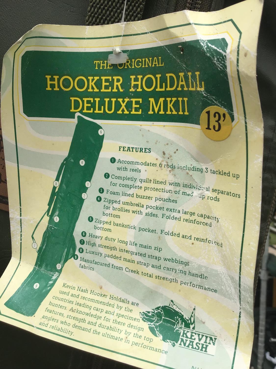 A HOOKER DELUXE HOLDALL ROD BAG, A FURTHER ROD BAG ETC - Image 2 of 4