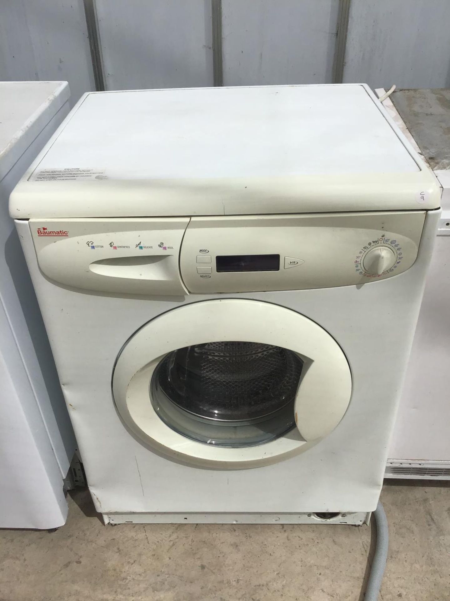 A BAUMATIC WASHING MACHINE