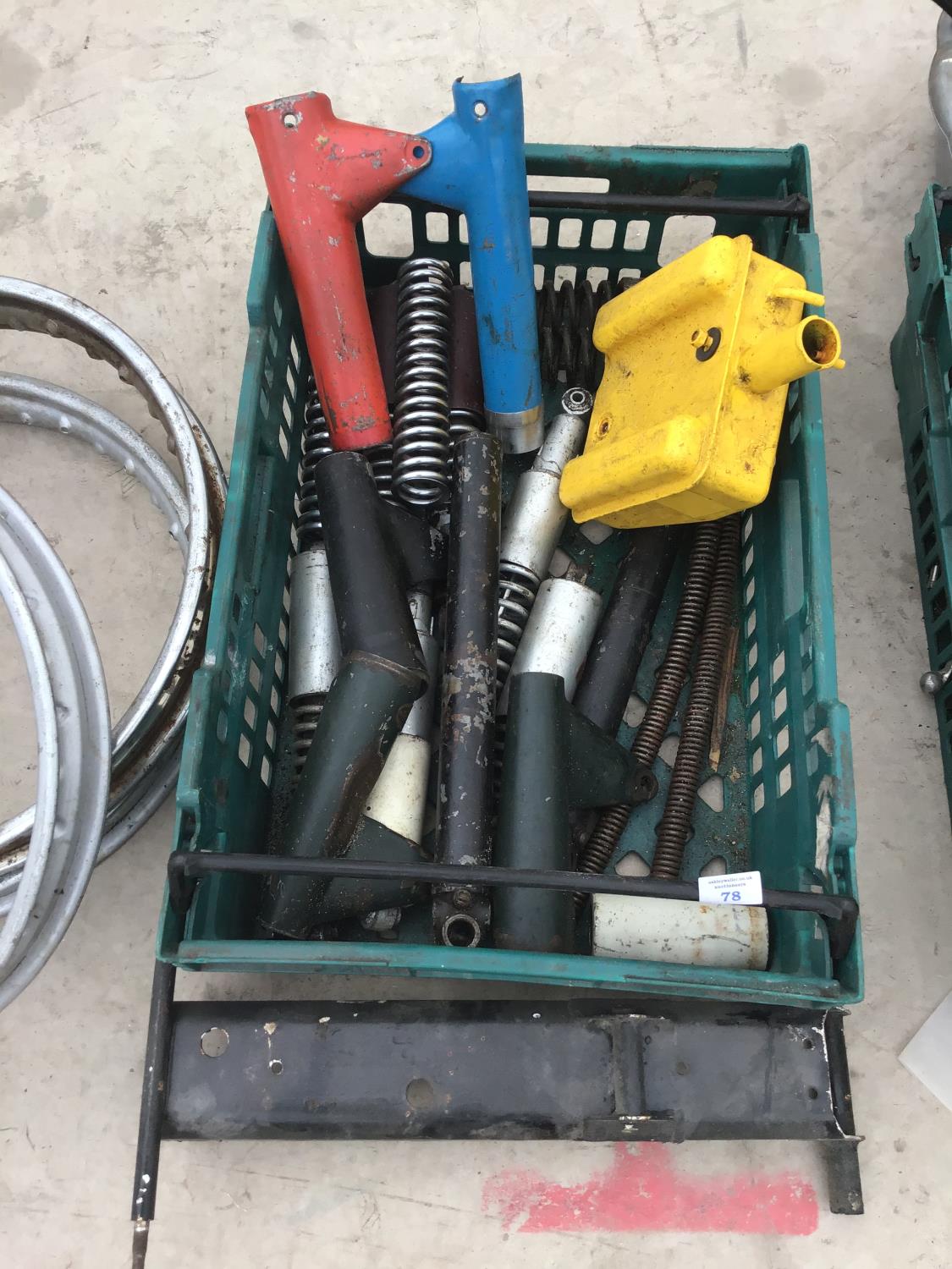 VARIOUS SHOCKS, SPRINGS ETC FOR A NORTON JUBILEE