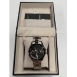 A GENTS BOXED 'PAGANI' B.M.W STEERING WHEEL WATCH FACE AND STRAP