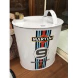 A MARTINI PORCSHE METAL PETROL CAN