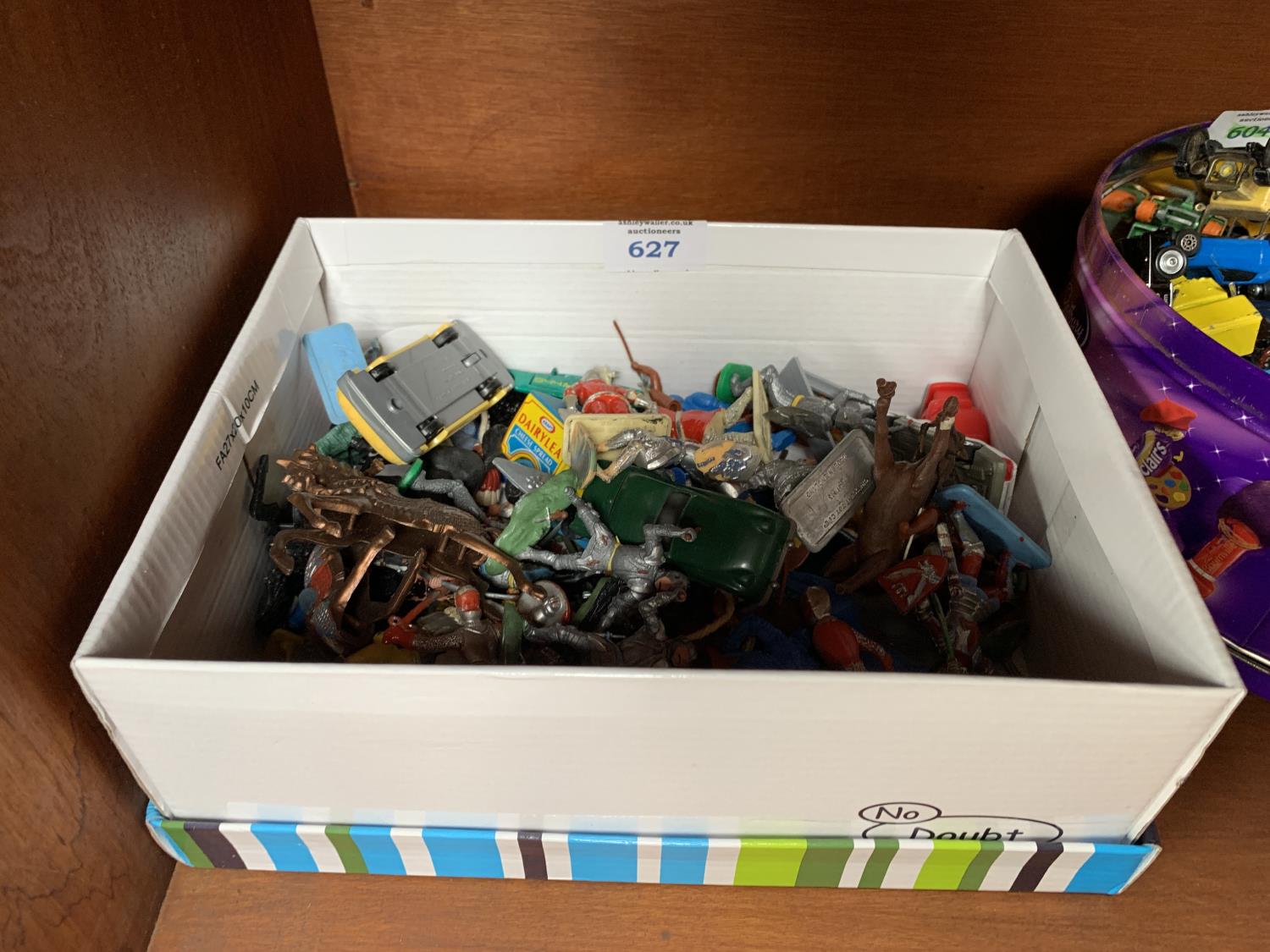 A BOX OF ASSORTED TOYS