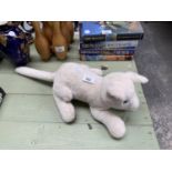 A 'MERRYTHOUGHT' SOFT TOY CAT