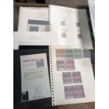 SELECTION OF CANADA ( INCLUDING VARIETIES ) PLUS CEYLON MINT GV BLOCKS ON ALBUM LEAVES PLUS A