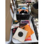 ASSORTED VINYL SINGLES ETC