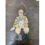 A RARE WORLD WAR TWO HERMAN GORING CARDBOARD PUPPET