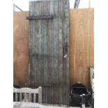 A PAIR OF BARN DOORS/GATES EACH ONE 211CM X 106CM