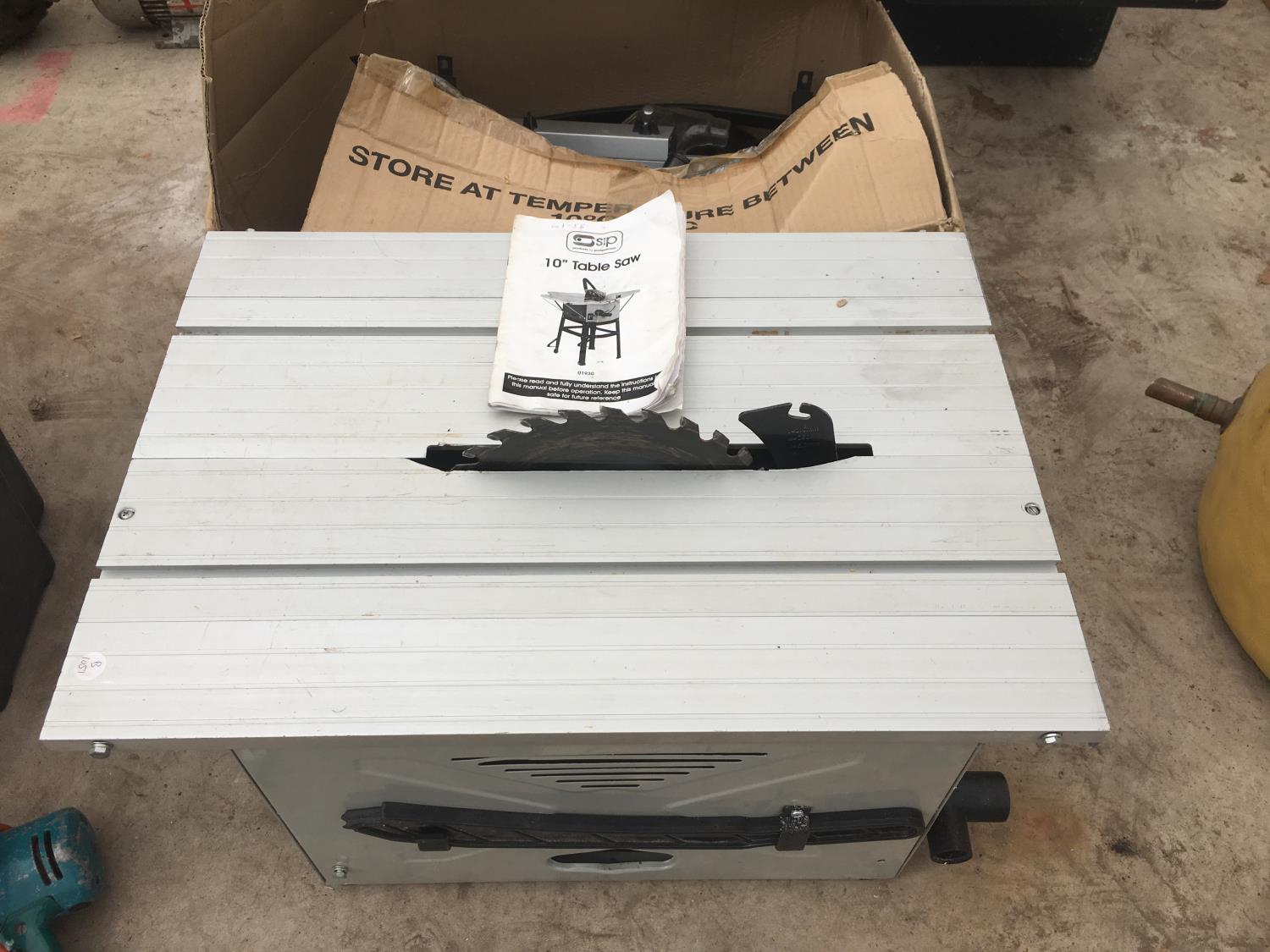 AN SIP 10 INCH TABLE SAW