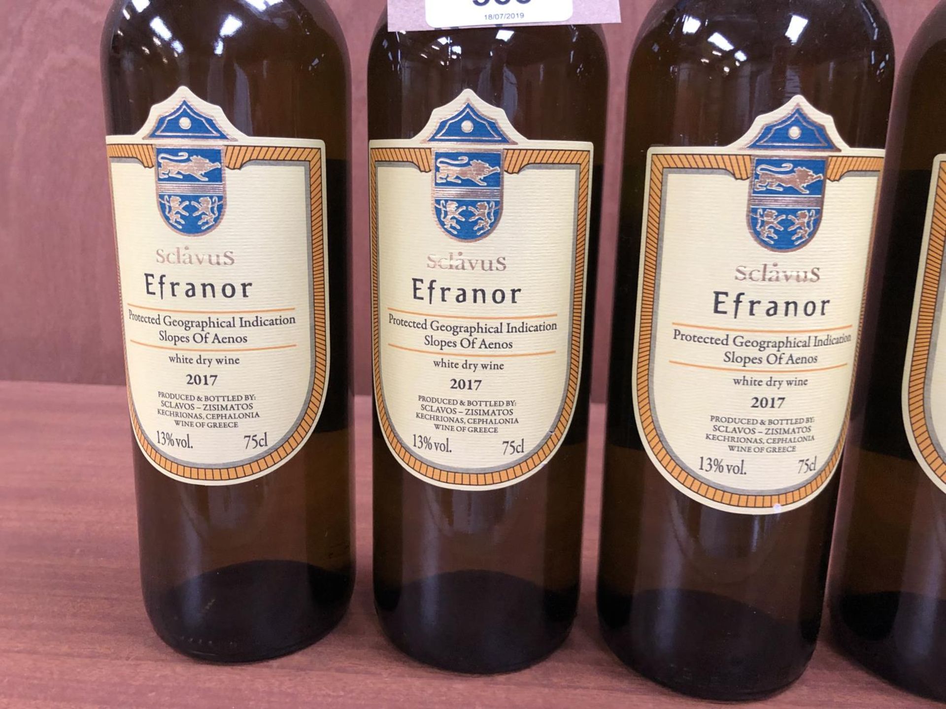 6 BOTTLES EFRANOR DRY WHITE WINE 2017 - Image 2 of 3