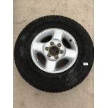 A WHEEL AND BRIDGESTONE TYRE 265/70/16